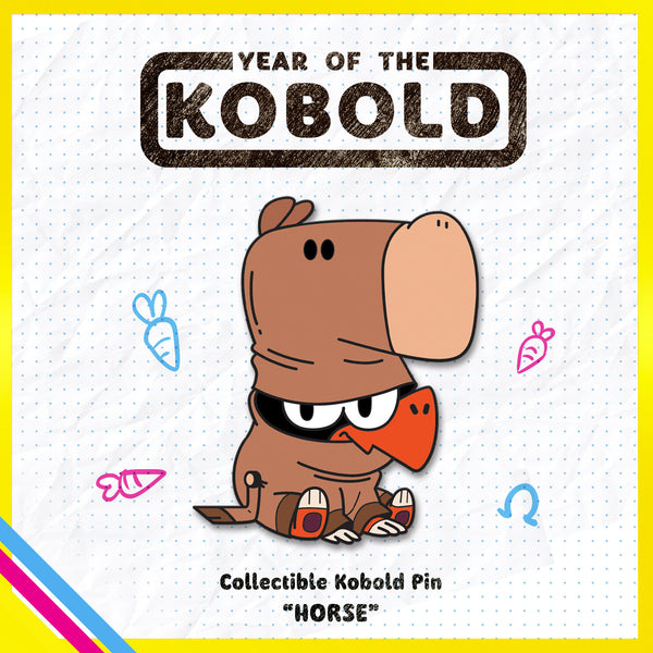 Year of the Kobold Collectible Pin - Horse