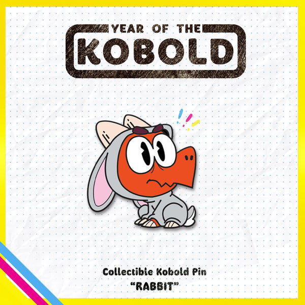 Year of the Kobold Collectible Pin - Rabbit