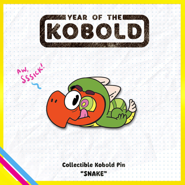 Year of the Kobold Collectible Pin - Snake