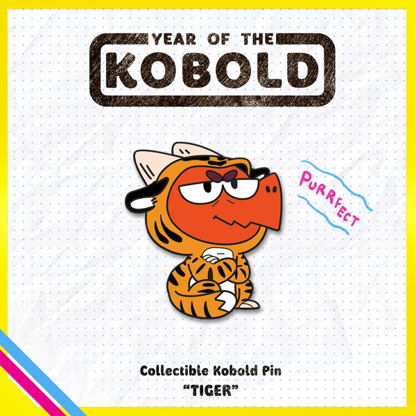 Year of the Kobold Collectible Pin - Tiger