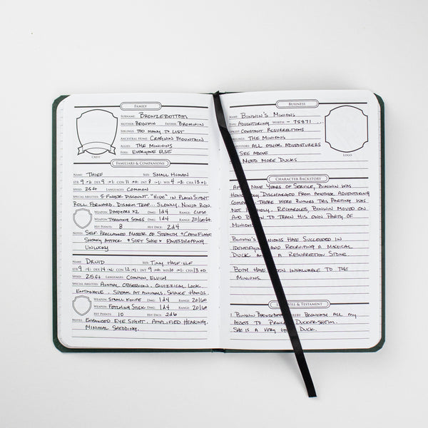 Adventure Journal - Raven Black