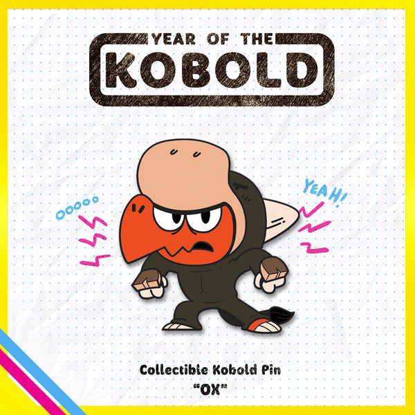 Year of the Kobold Collectible Pin - Ox