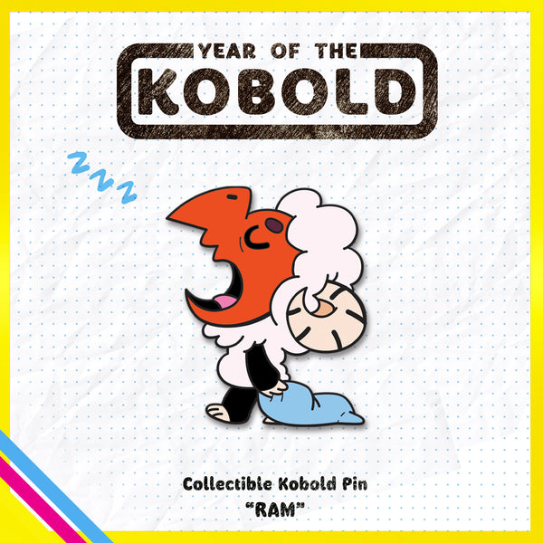 Year of the Kobold Collectible Pin - Ram