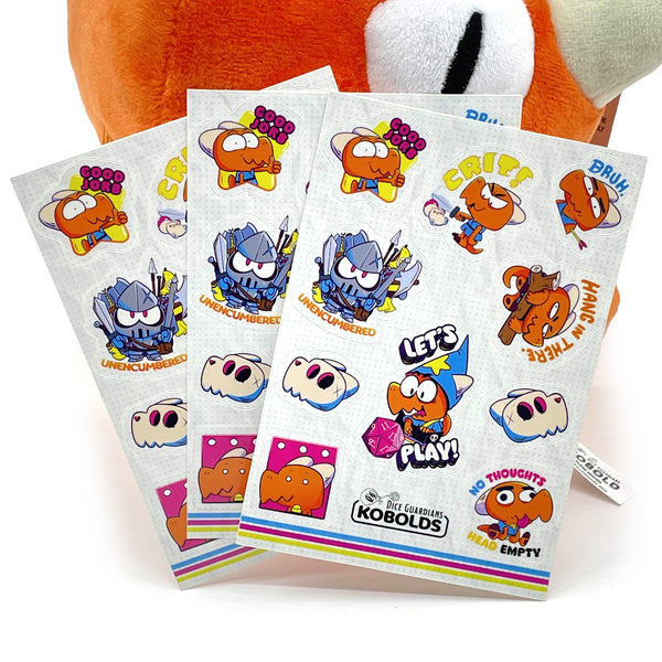Kobold Sticker Sheet