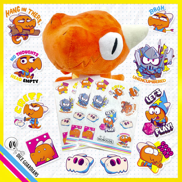 Kobold Sticker Sheet