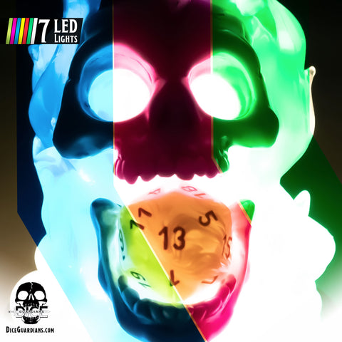 Arcane Skull Light Up Dice Guardian