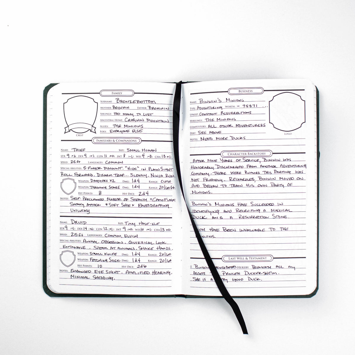 Adventure Journal Draconic Red Dice Guardians