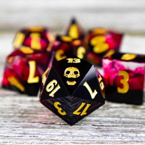 Crimson Curse Dice Set